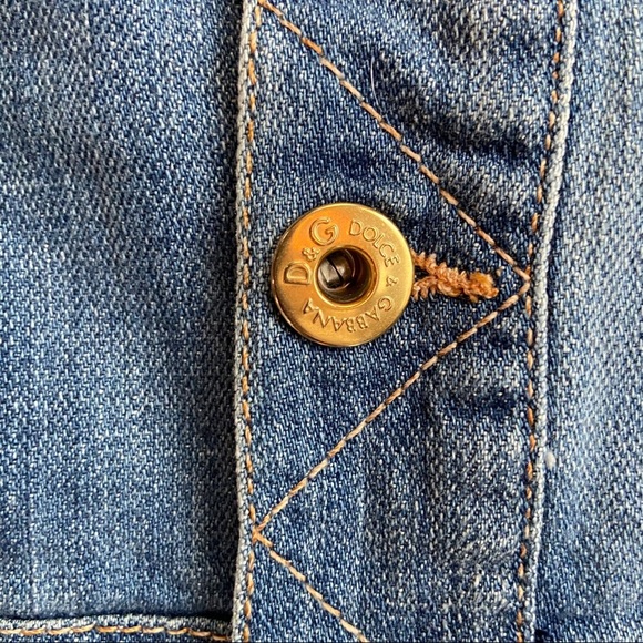 Y2K Dolce And Gabbana Denim Mini Skirt - Picture 7 of 16